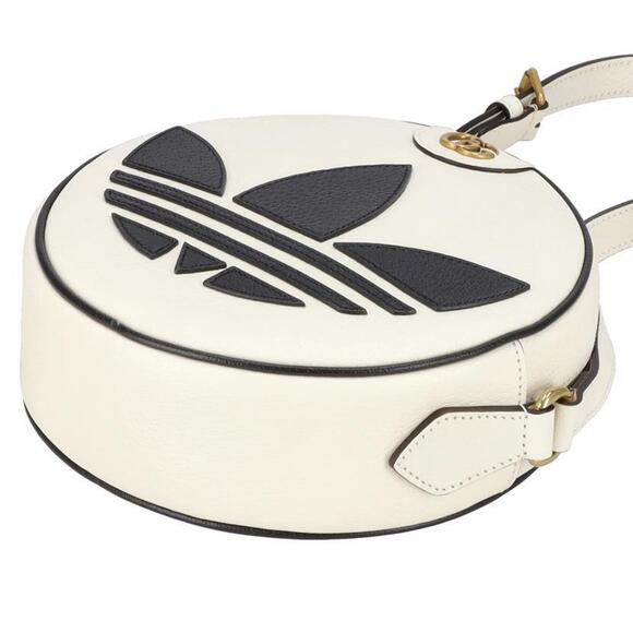 GUCCI adidas GG Marmont Leather Shoulder Bag White - Picture 3 of 7